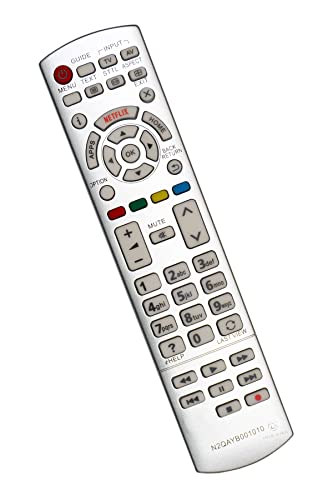 Dakana Ersatz Fernbedienung für Panasonic N2QAYB001010 Fernseher N2QAYB000842 Viera universalfernbedienung für Panasonic TV Remote Control vorkonfiguriert Dakana Ersatz Fernbedienung für Panasonic N2QAYB001010 Fernseher N2QAYB000842 Viera universalfernbedienung für Panasonic TV Remote Control vorkonfiguriert von Dakana