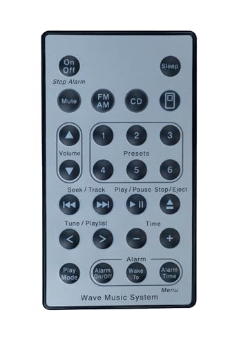 Dakana Fernbedienung für Bose Wave Sound Touch Music Radio System I II III IV von Dakana