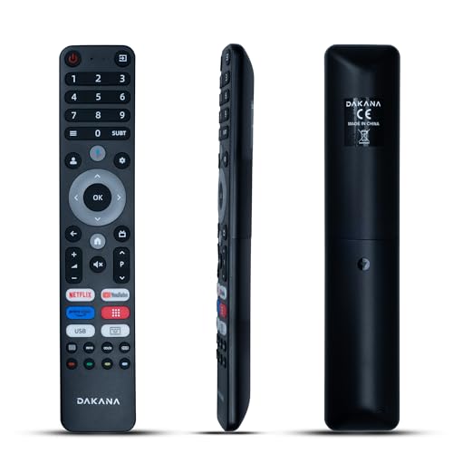 Dakana Fernbedienung für ChiQ Fernseher L32H7G L32H8CG L40H7G U43H7C von Dakana