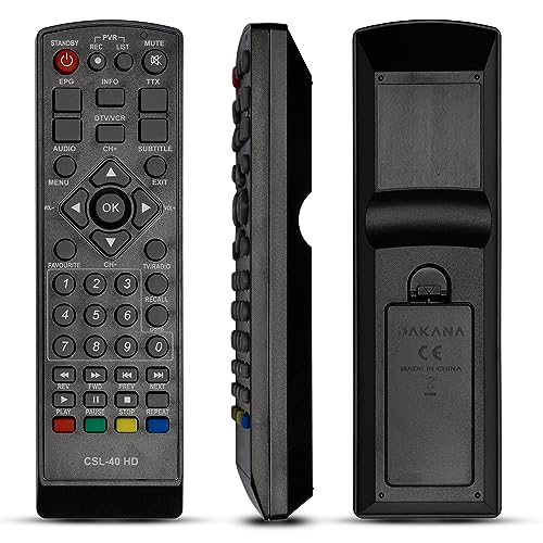 Dakana Fernbedienung für Comag SL40HD HD25 Micro M80HD Micro M25HD Zapper Receiver sofort einsatzbereit Dakana Fernbedienung für Comag SL40HD HD25 Micro M80HD Micro M25HD Zapper Receiver sofort einsatzbereit von Dakana