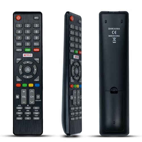 Dakana Fernbedienung für DYON SMART 32, SMART 32 PRO, SMART 40 PRO, SMART 32 XT, SMART 43 XT Dakana Fernbedienung für DYON SMART 32, SMART 32 PRO, SMART 40 PRO, SMART 32 XT, SMART 43 XT von Dakana
