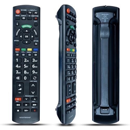 Dakana Fernbedienung für Panasonic Fernbedienung N2QAYB000487 Fernbedienung panasonic tv vorkonfiguriert und sofort einsatzbereit Dakana Fernbedienung für Panasonic Fernbedienung N2QAYB000487 Fernbedienung panasonic tv vorkonfiguriert und sofort einsatzbereit von Dakana