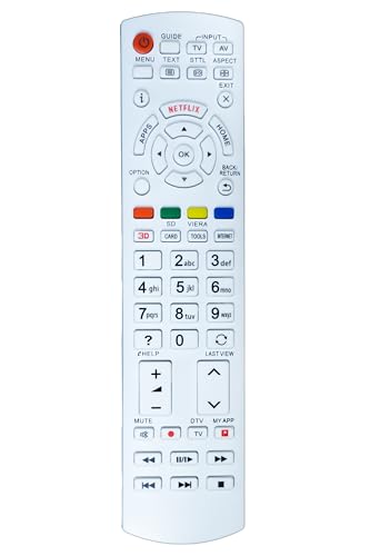 Dakana Fernbedienung für Panasonic N2QAYB000842, N2QAYB000928, N2QAYB000840, N2QAYB00101, N2QAYB000074, N2QAYB000863, N2QAYB001109 – Hochwertiger Ersatz Dakana Fernbedienung für Panasonic N2QAYB000842, N2QAYB000928, N2QAYB000840, N2QAYB00101, N2QAYB000074, N2QAYB000863, N2QAYB001109 – Hochwertiger Ersatz von Dakana