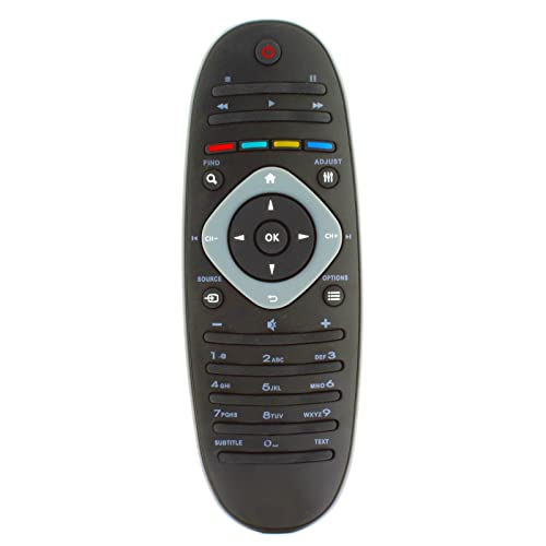 Dakana Fernbedienung für Philips TV Fernseher Remote Control / PH12 / 40PFL82605K/02 40PFL8606K/02 40PFL9606K/02 40PFL9705H/1 von Dakana