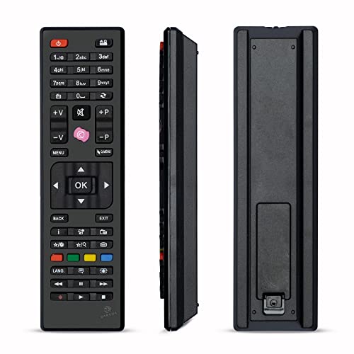 Dakana Fernbedienung für Telefunken Fernseher RC4875 D32H285R4 D32H287M4 D32H287Q4 D32H289N3C D39F185M3W D39F185N3C von Dakana