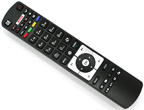 Dakana Fernbedienung für Telefunken Smart TV RC5118 RC5118F Netflix & YouTube von Dakana