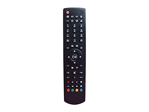 Dakana Fernbedienung für Telefunken TV Fernseher Remote Control / VE04 / L24H185N2 TLFK22LEDPVR1 D32H125N2 D32H125N3 D32H125N3C D39F185N3C L22F185D3D L24H185N2 L50F185N3C T32R900 DVB-T T37R761 FHD von Dakana