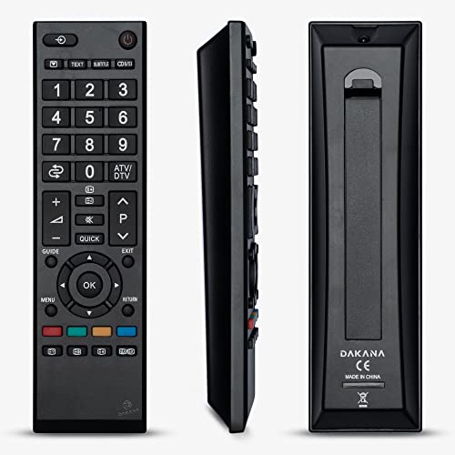 Dakana Fernbedienung für Toshiba CT-90326 CT-90380 CT-90386 CT-90325 CT-90351 CT-90329 CT-90436 CT-90336 vorkonfiguriert und sofort einsatzbereit Dakana Fernbedienung für Toshiba CT-90326 CT-90380 CT-90386 CT-90325 CT-90351 CT-90329 CT-90436 CT-90336 vorkonfiguriert und sofort einsatzbereit von Dakana