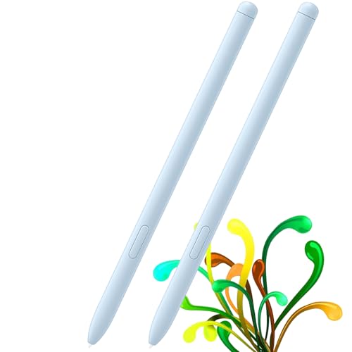 2 Stück Eingabestift Ersatz für Samsung Galaxy Tab S10 Ultra S Pen, Stift für Galaxy Tab S10, Tab S10+, Tab S10 Ultra, mit Spitzen/Federn (ohneBluetooth), Mondstein Grau von Dakexiong