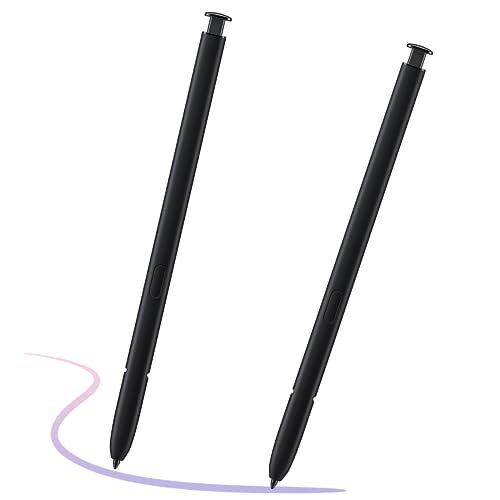 2 Stück Galaxy S23 Ultra S Pen Ersatz für Samsung Galaxy S23 Ultra(EJ-PS918), S23 Ultra Stift für Galaxy S23 Ultra Eingabestift Ersatz S Pen, KeinBluetooth (Schwarz) von Dakexiong