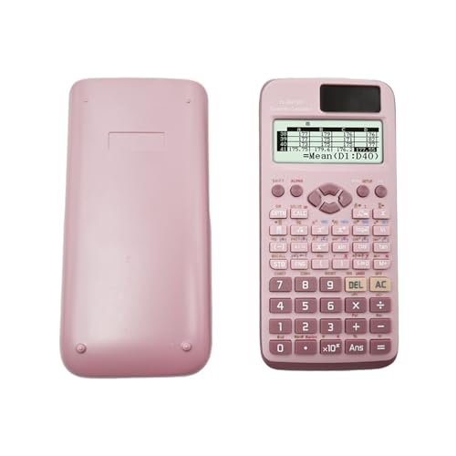 Dakexiong FX-991EX Wissenschaftlicher Taschenrechner Multifunktionsrechner Wissenschaftlich, 522 Funktionen, 10+2 Bildschirmanzeigen - Ideal für Schüler und Lehrer, Büro, Rosa Dakexiong FX-991EX Wissenschaftlicher Taschenrechner Multifunktionsrechner Wissenschaftlich, 522 Funktionen, 10+2 Bildschirmanzeigen - Ideal für Schüler und Lehrer, Büro, Rosa von Dakexiong