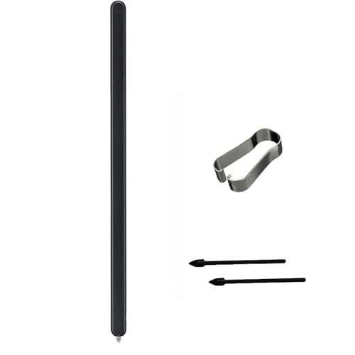 Galaxy Z Fold 6 S Pen Fold Edition für Samsung Z Fold6 5G Slim S Pen für Samsung Galaxy Z Fold6 Slim S Pen Fold Edition mit Gratis Pen Tips/Nibs, Schwarz von Dakexiong