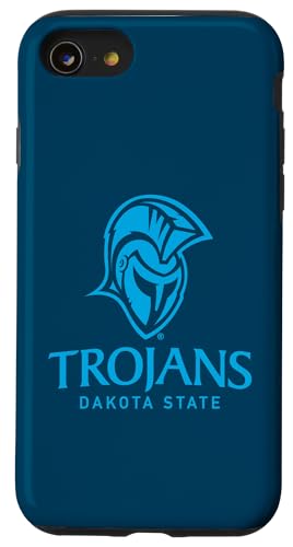 Dakota State Trojans Primary Logo Hülle für iPhone SE (2020) / 7 / 8 von Dakota State University Trojans by Steve State