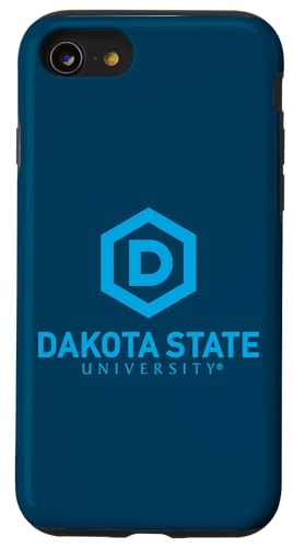 Dakota State University D Icon Logo Hülle für iPhone SE (2020) / 7 / 8 von Dakota State University Trojans by Steve State