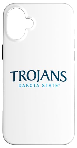 Dakota State University Trojans Workmark Text Logo Hülle für iPhone 16 Plus Dakota State University Trojans Workmark Text Logo Hülle für iPhone 16 Plus von Dakota State University Trojans by Steve State