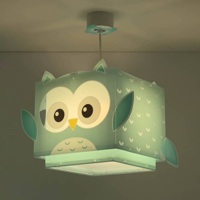 Dalber Little Owl Kinder-Hängelampe mit Eulenmotiv von Dalber