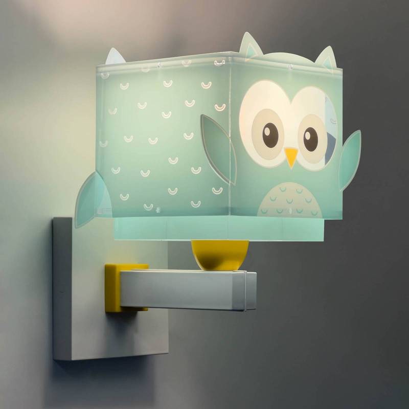 Dalber Little Owl Kinder-Wandlampe mit Eulenmotiv von Dalber