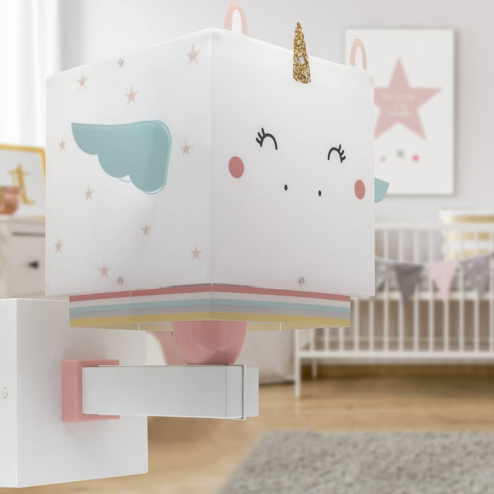 Dalber Little Unicorn Wandleuchte mit Stecker von Dalber