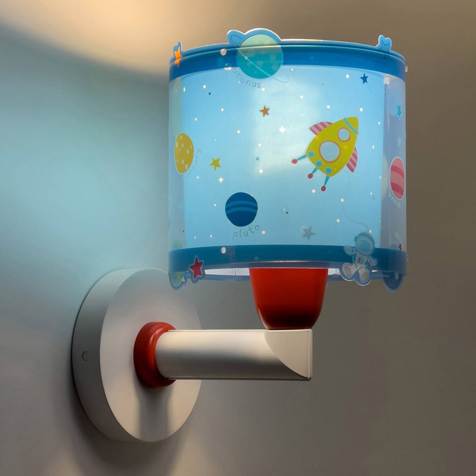 Dalber Planets Kinder-Wandleuchte mit Stecker Dalber Planets Kinder-Wandleuchte mit Stecker von Dalber
