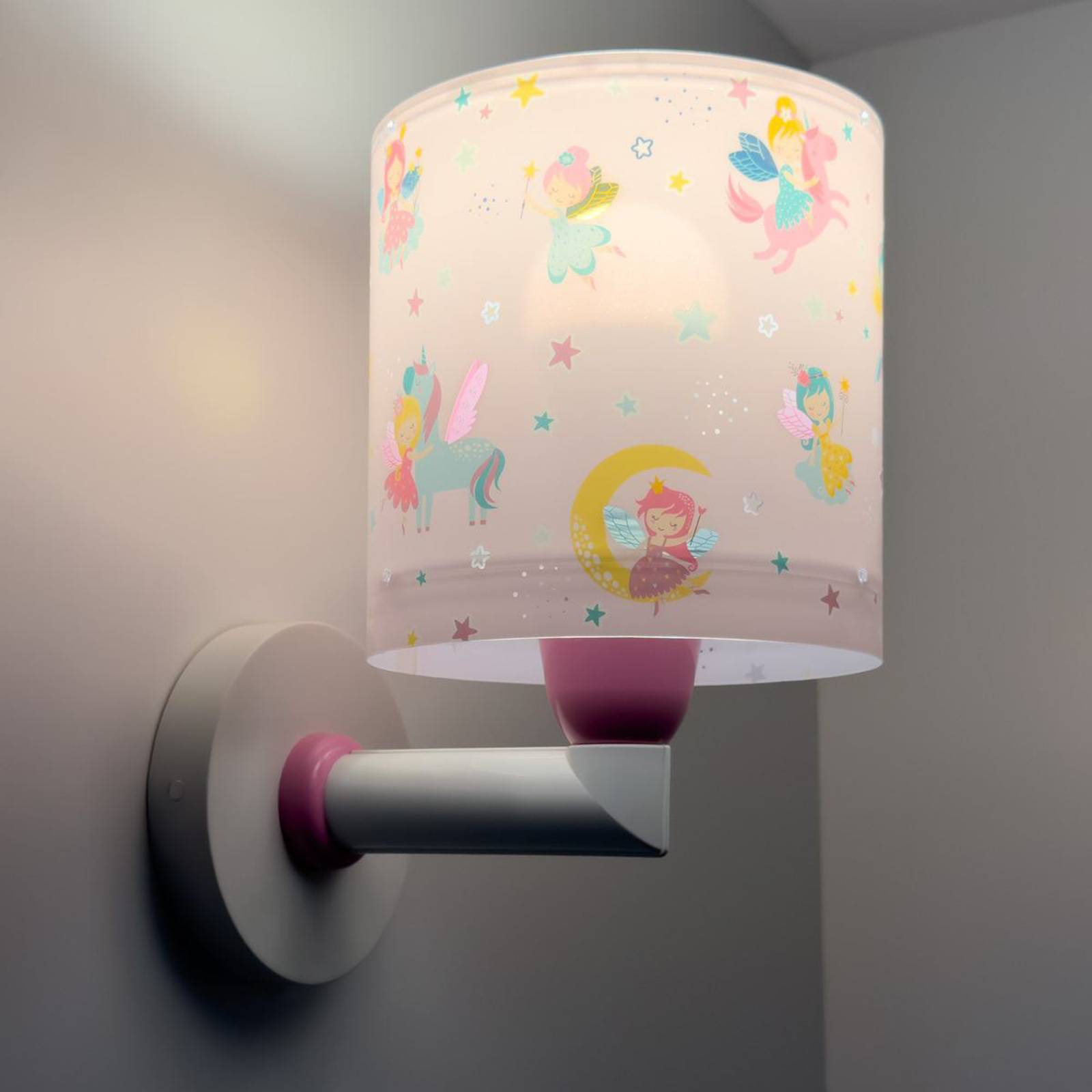 Dalber Wandleuchte Fairy Dreams mit Stecker, Multicolor, E27 Dalber Wandleuchte Fairy Dreams mit Stecker, Multicolor, E27 von Dalber