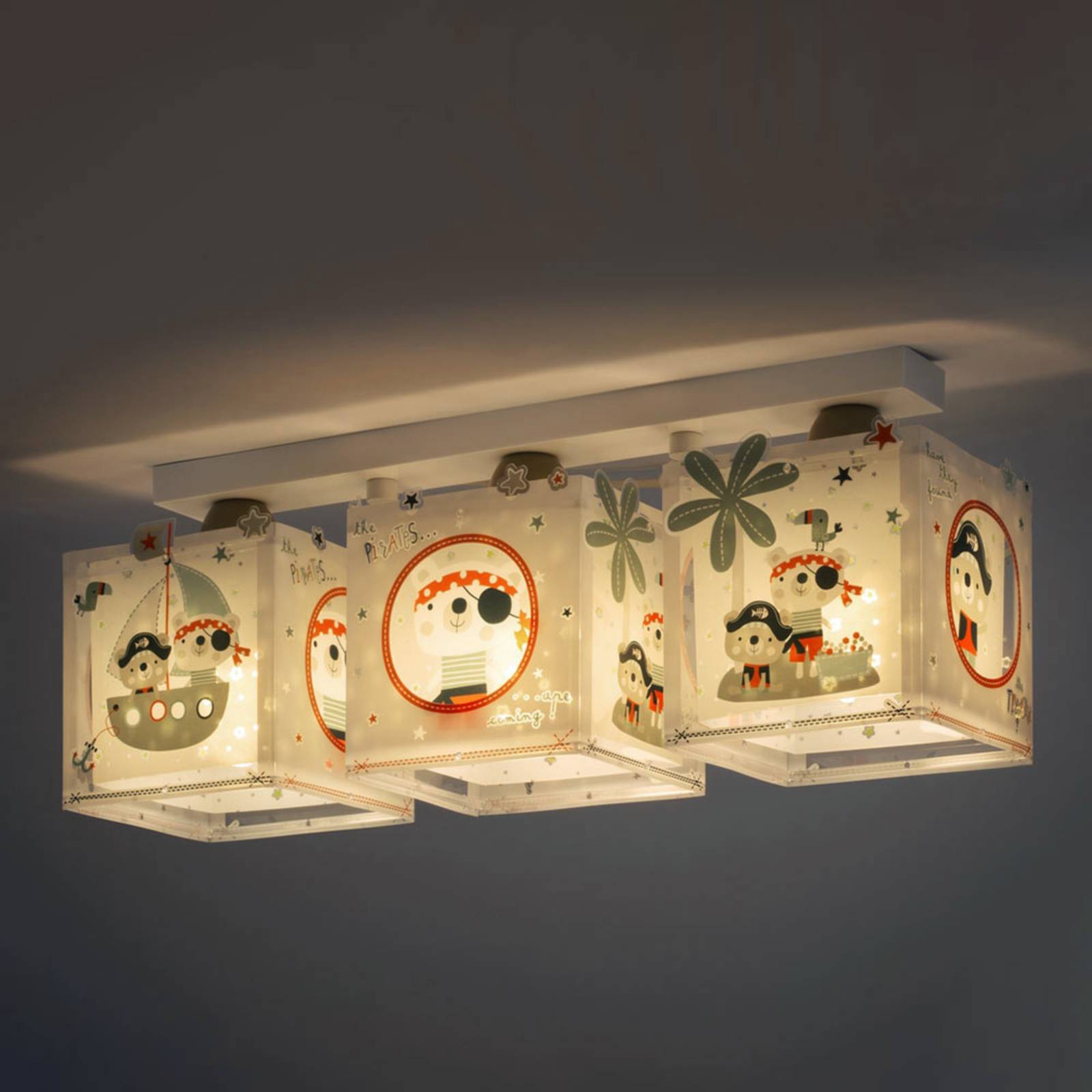 Dreiflammige Deckenlampe Pirates fürs Kinderzimmer Dreiflammige Deckenlampe Pirates fürs Kinderzimmer von Dalber