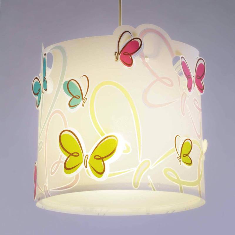 Frühlingshafte Hängeleuchte Butterfly von Dalber