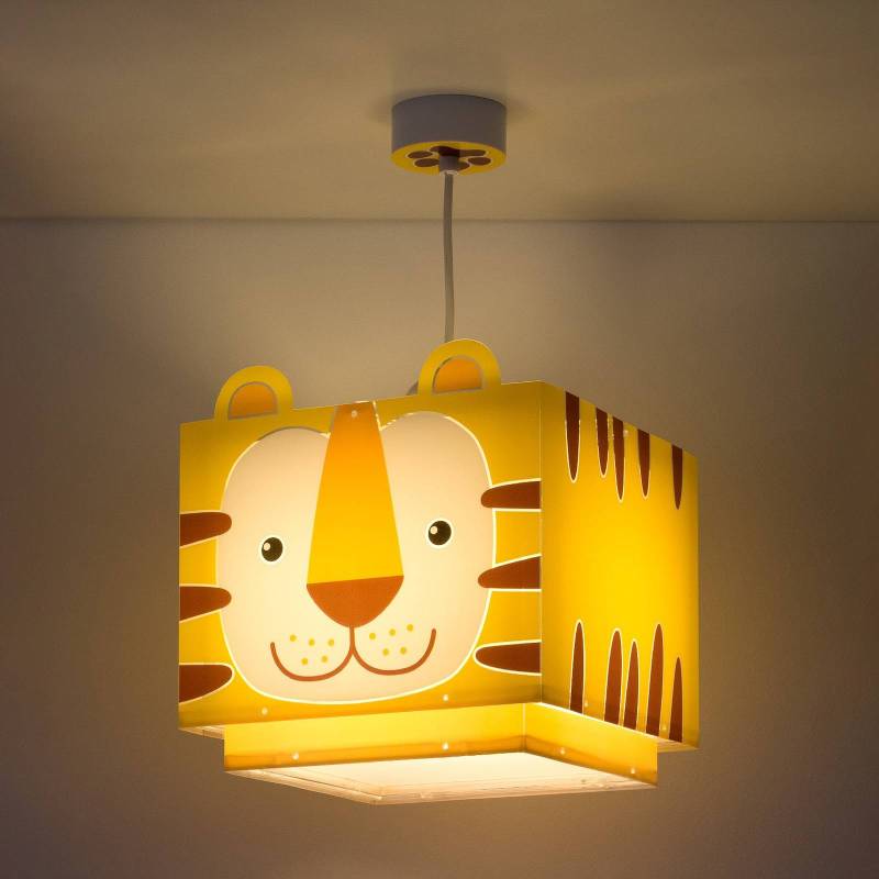 Kinder-Hängeleuchte Little Tiger, 1-flammig von Dalber
