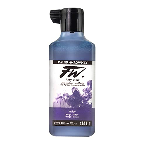 FW INK 180ml INDIGO von Daler Rowney