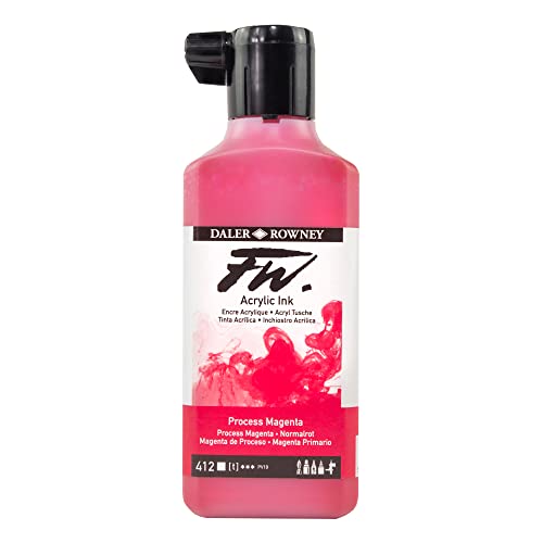 FW Tinte 180 ml PROCESS MAGENTA von Daler Rowney