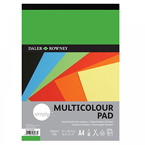 Simply D438432300 Farbblock A3 120G 21SH von Daler Rowney