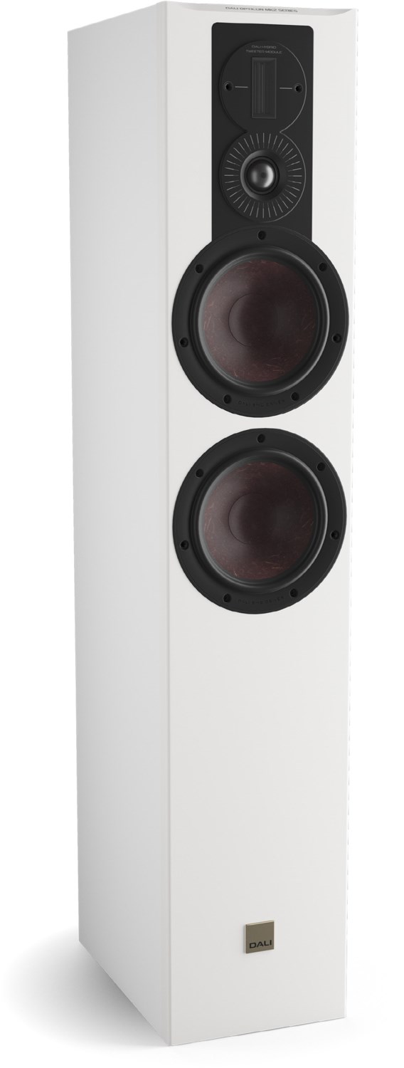 Opticon 6 MKII /Stück Stand-Lautsprecher weiß seidenmatt/grau von Dali