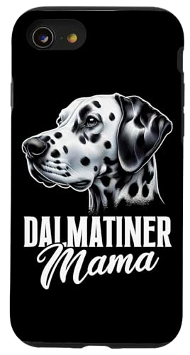 Mom Dalmatiner Hunde Mama Muttertag Frauchen Hundehalterin Hülle für iPhone SE (2020) / 7 / 8 von Dalmatiner Hundebesitzer Hund Mommy Mutter