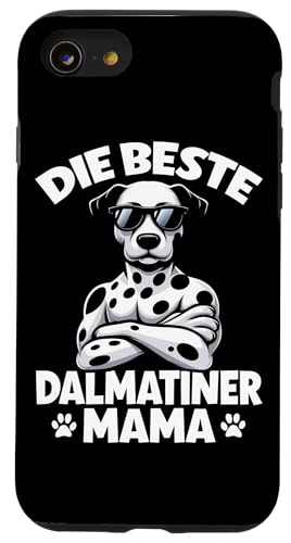 Mom Dalmatiner Hunde Mama Muttertag Frauchen Hundehalterin Hülle für iPhone SE (2020) / 7 / 8 von Dalmatiner Hundebesitzer Hund Mommy Mutter