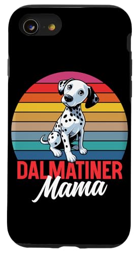Mom Dalmatiner Hunde Mama Muttertag Frauchen Hundehalterin Hülle für iPhone SE (2020) / 7 / 8 von Dalmatiner Hundebesitzer Hund Mommy Mutter