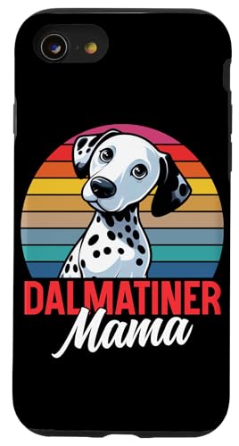 Mom Dalmatiner Hunde Mama Muttertag Frauchen Hundehalterin Hülle für iPhone SE (2020) / 7 / 8 von Dalmatiner Hundebesitzer Hund Mommy Mutter