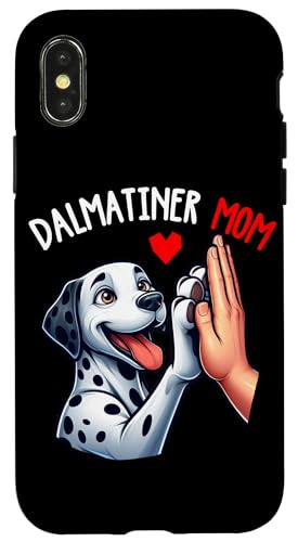 Mom Dalmatiner Hunde Mama Muttertag Frauchen Hundehalterin Hülle für iPhone X/XS Mom Dalmatiner Hunde Mama Muttertag Frauchen Hundehalterin Hülle für iPhone X/XS von Dalmatiner Hundebesitzer Hund Mommy Mutter
