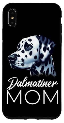 Mom Dalmatiner Hunde Mama Muttertag Frauchen Hundehalterin Hülle für iPhone XS Max von Dalmatiner Hundebesitzer Hund Mommy Mutter