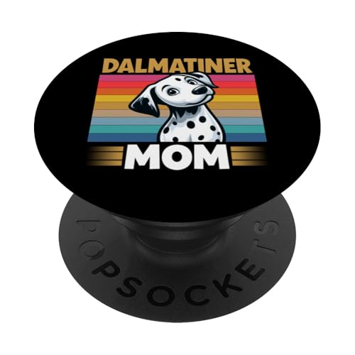 Mom Dalmatiner Hunde Mama Muttertag Frauchen Hundehalterin PopSockets Klebender PopGrip Mom Dalmatiner Hunde Mama Muttertag Frauchen Hundehalterin PopSockets Klebender PopGrip von Dalmatiner Hundebesitzer Hund Mommy Mutter