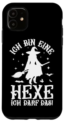 Ich Bin Eine Hexe Ich Darf Das Hexen Hülle für iPhone 11 von Damen Halloween Hexen Party Kostüm