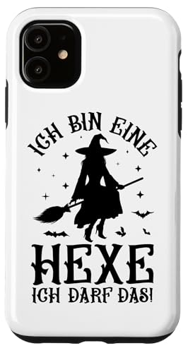 Ich Bin Eine Hexe Ich Darf Das Hexen Hülle für iPhone 11 von Damen Halloween Hexen Party Kostüm