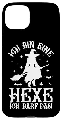 Ich Bin Eine Hexe Ich Darf Das Hexen Hülle für iPhone 15 Plus Ich Bin Eine Hexe Ich Darf Das Hexen Hülle für iPhone 15 Plus von Damen Halloween Hexen Party Kostüm