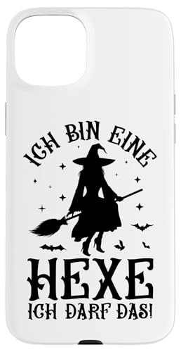 Ich Bin Eine Hexe Ich Darf Das Hexen Hülle für iPhone 15 Plus Ich Bin Eine Hexe Ich Darf Das Hexen Hülle für iPhone 15 Plus von Damen Halloween Hexen Party Kostüm