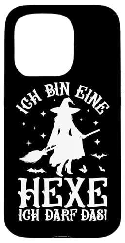 Ich Bin Eine Hexe Ich Darf Das Hexen Hülle für iPhone 15 Pro von Damen Halloween Hexen Party Kostüm