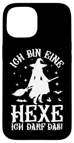 Ich Bin Eine Hexe Ich Darf Das Hexen Hülle für iPhone 15 von Damen Halloween Hexen Party Kostüm