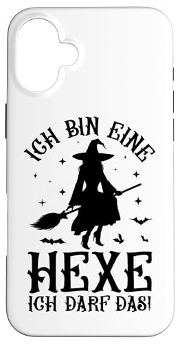 Ich Bin Eine Hexe Ich Darf Das Hexen Hülle für iPhone 16 Plus von Damen Halloween Hexen Party Kostüm
