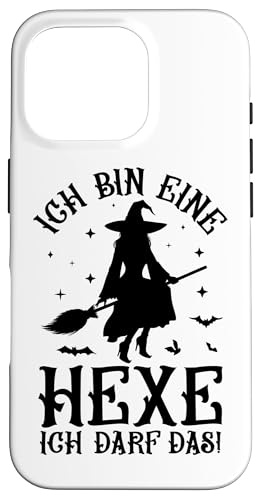 Ich Bin Eine Hexe Ich Darf Das Hexen Hülle für iPhone 16 Pro von Damen Halloween Hexen Party Kostüm