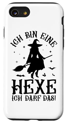 Ich Bin Eine Hexe Ich Darf Das Hexen Hülle für iPhone SE (2020) / 7 / 8 von Damen Halloween Hexen Party Kostüm