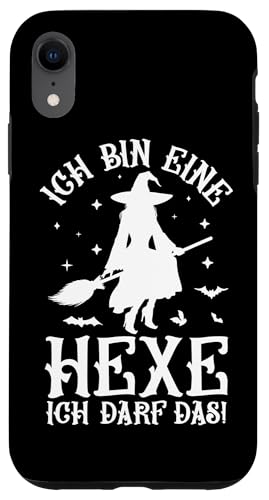 Ich Bin Eine Hexe Ich Darf Das Hexen Hülle für iPhone XR von Damen Halloween Hexen Party Kostüm