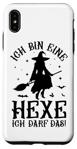 Ich Bin Eine Hexe Ich Darf Das Hexen Hülle für iPhone XS Max Ich Bin Eine Hexe Ich Darf Das Hexen Hülle für iPhone XS Max von Damen Halloween Hexen Party Kostüm