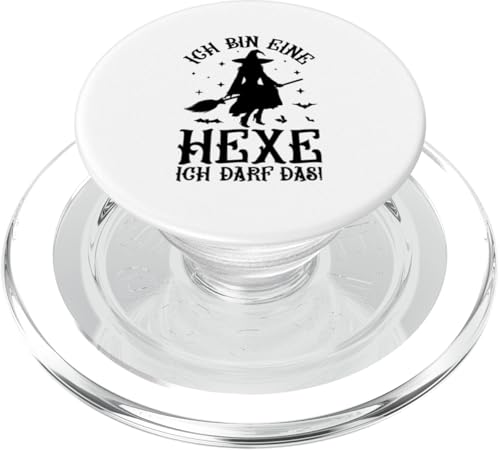 Ich Bin Eine Hexe Ich Darf Das Hexen PopSockets PopGrip für MagSafe Ich Bin Eine Hexe Ich Darf Das Hexen PopSockets PopGrip für MagSafe von Damen Halloween Hexen Party Kostüm
